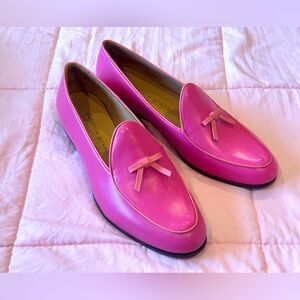 Patricia Green Coco Hot Pink Loafers 🎀